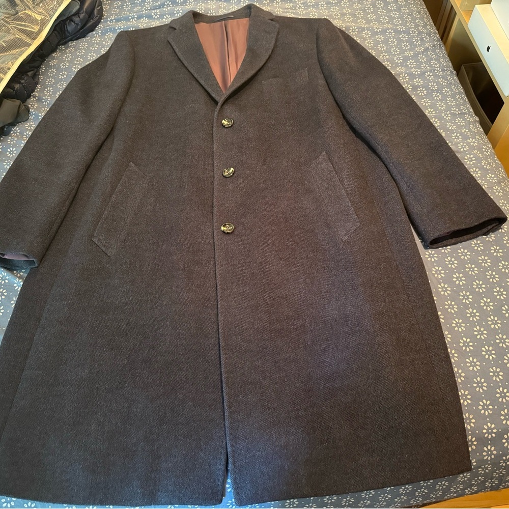 Knot Standard Italian Wool Overcoat Men’s 48R